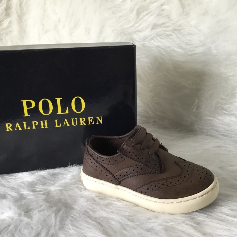 Toddler Polo RL Oxford Shoes
